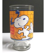 1958 United Feature Syndicate Schultz Peanuts Snoopy Get Well Soon Glass... - $14.99