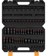 66-Piece Torx Bit &amp; Hex Bit Socket Set: Premium Cr-V &amp; S2 Alloy Steel, Star - €55,49 EUR