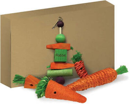 Kaytee Rabbit Chew &amp; Treat Toy Assortment: Teeth-Cleaning Crunchy Textur... - £8.59 GBP+