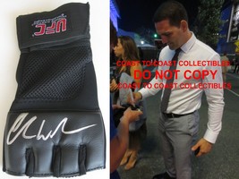  Chris Weidman MMA Champion autographed UFC glove COA with exact proof  - £84.09 GBP