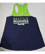 NFL Team Apparel Tank Top Seatle Seahawks Racerback Scoop Neck Womens Si... - €12,47 EUR
