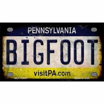 Bigfoot Pennsylvania Novelty Mini Metal License Plate - £11.95 GBP