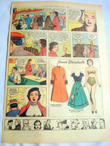 1953 Comic strips Jane Arden with Paper Doll and Moon Mullins - £7.03 GBP