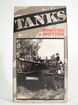 Tanks Monsters In Motion VHS Tape - £9.49 GBP