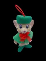 Vintage Bianca The Rescuers Mouse Christmas Ornament Movie Collectible D... - $23.23