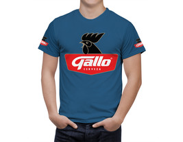 Gallo Beer Blue T-Shirt, High Quality, Gift Beer Shirt - £25.01 GBP