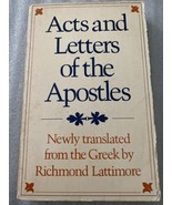 Acts And Letters Of The Apostles Newly Translated From The Greek By R. L... - £27.77 GBP