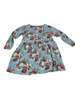 VTG 90s Y2K Gap Kids Shabby Floral Dress T Shirt Prairie Chic Boho XS 4 ... - £15.56 GBP
