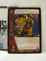 (TC-1443) 2004 Marvel VS System Trading Card #MOR-092: Sabertooth - $1.50