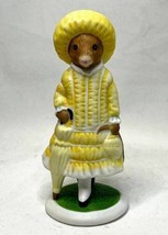 Violet The Woodmouse Family Mouse Figurine Franklin Mint Vintage 1985 fp... - £14.46 GBP