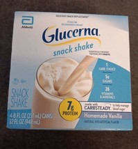 Glucerna Original Snack Shake Shake Snack Vanilla Oral Supplement 4/ 8 O... - $14.89