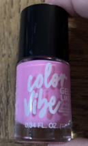 Color Vibe Gel Like Shine Nail Polish &quot;Cherry Blossom&quot; 0.34 oz blt-New-S... - £13.66 GBP