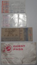  GENESIS 3 Original Toronto Ticket Stubs 1978,82,92 Skydome CNE + 1976 Guest Pas - £37.02 GBP