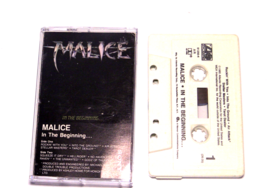 MALICE - In the Beginning... 1985 Cassette /  Hard Rock Metal - $12.82