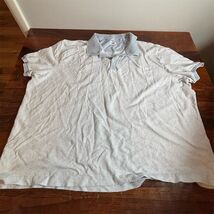 Joseph Abboud Polo Shirt Men's 4XL Blue Heather Short Sleeve Golf Casual - $22.87