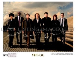 Fringe Cast Signed Autograph 8x10 Rp Photo Anna Torv John Noble Joshua Jackson - £15.82 GBP