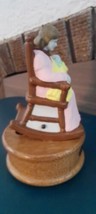 &quot;A Mother&#39;s Love&quot; Rocking Music Box Playing &quot;Rock-a-bye Baby&quot; - $4.00