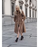 Vintage Pastel Canadian Brown Mink Fur Coat S  Fast Shipping - $469.00