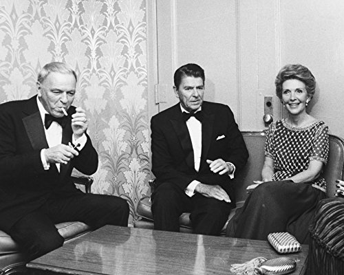 Frank Sinatra Ronald Nancy Reagan Rare 16x20 Canvas Giclee - $69.99