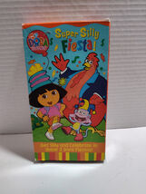 Dora the Explorer Super Silly Fiesta VHS 2004 Nickelodeon Tested - $6.90