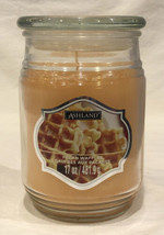 Ashland Pecan Waffle Scented Candle ~ 17 oz Jar ~ Never Burned - NEW - £11.47 GBP