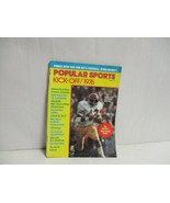 1976 Popular Sports College High School Football Kickoff Magazine - $14.84