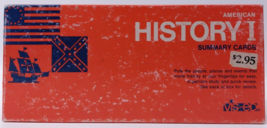 Vintage  American History Civil War Summary Cards Set Cards - $200.56 MXN