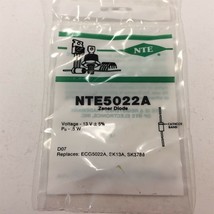 (7) NTE5022A Zener Diode, 1/2 Watt - Lot of 7 - $19.99