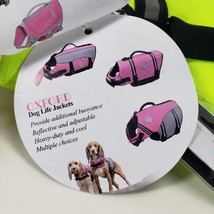 Vivaglory New Sports Style Ripstop Dog Life Jacket Safety Vest Medium w/... - £16.53 GBP