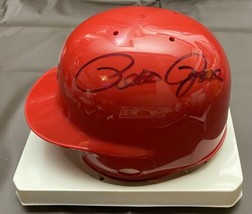 Pete Rose Signed Autographed Mini Helmet Cincinnati Reds Philadelphia Ph... - £62.06 GBP