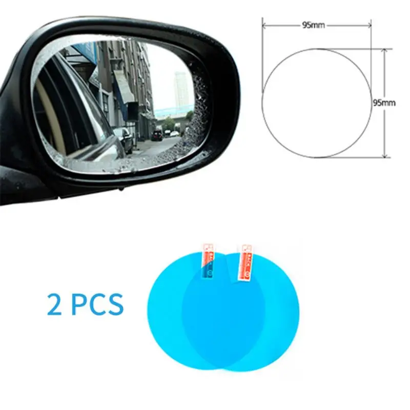 2/4/6 Pcs Car Rearview Mirror Film Waterproof  Film Auto Side Window Clear Film  - £60.10 GBP
