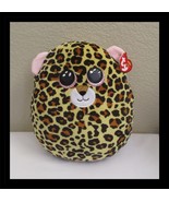 Ty Squish-A-Boos Livvie The Leopard 10&quot; USED - $18.33 CAD