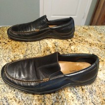 Cole Haan Men&#39;s Slip On Black Leather Driving Shoes Loafer oxford Sz 10.5M - £35.52 GBP