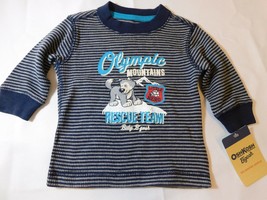 Osh Kosh B&#39;Gosh Boy&#39;s Baby Long Sleeve waffle T Shirt Size Variation Res... - £10.35 GBP