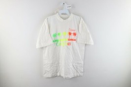 Vtg 80s Streetwear Mens S Venice California Script Spell Out Palm Tree T-Shirt - £31.69 GBP