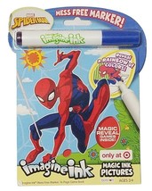 Imagine Ink Marvel Spider-Man Mess Free Marker + 16-Page GameBook  - $6.92