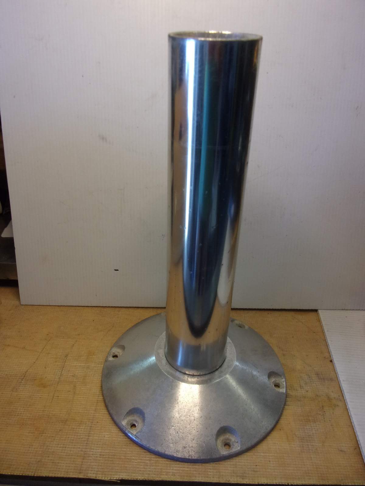 Garelick boat captains chair seat mount base pedestal aluminum 2-7/8&quot; , ... - $64.35