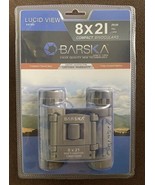 BARSKA AB10117 8X 21mm Lucid View Binoculars, Camo Frame, Blue Lens, Lef... - £118.69 GBP