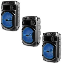 New Technical Pro 1000 W Portable LED Bluetooth Party Speaker w/USB, SOL... - $132.99