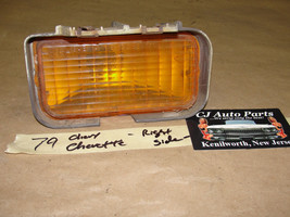 Oem 79 Chevy Chevette Right Pass Side Bumper Turn Signal Park Marker Light Amber - £19.82 GBP