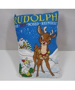 Vintage 1996 Wicklow Co. Rudolph The Red-Nosed Reindeer  13&quot;x10&quot; Plush B... - $553.18 MXN