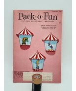 Vintage Pack-O-Fun Craft Magazine June-July 1968 - £5.40 GBP