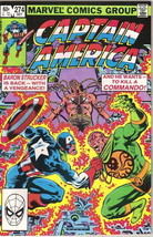 Captain America Comic Book #274 Marvel Comics 1982 FINE - $2.25