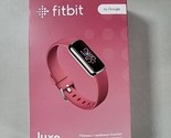 Fitbit Luxe Activity Tracker - Orchid/Platinum Stainless Steel A1 - £47.58 GBP