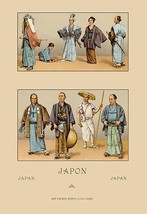 Traditional Dress of Diverse Japanese Castes - £15.66 GBP