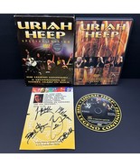 URIAH HEEP Signed Legend Continues DVD Mick Box, Kerslake, Bolder, Lanzo... - £78.05 GBP