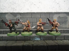 rogue trader space pirate unreleased gangers/leader  metal painted warha... - $41.11+