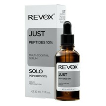 REVOX~JUST~Peptides 10%~30ml~Multi-Cocktail Serum for Face &amp; Neck~High Q... - $40.79