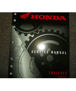 Manuel De Réparation De Service De Honda TRX300EX SPORTRAX 2009 - $119.99