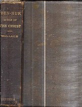 1880 BEN-HUR Tale Of The Christ Lew Wallace Charlton Heston Movie Basis Gift [Ha - £52.00 GBP